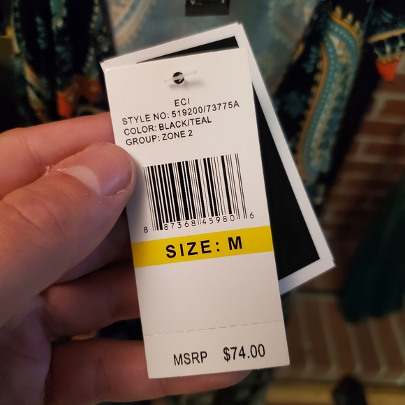 NWT Women's Beige Dress Medium - Picture 3 of 5